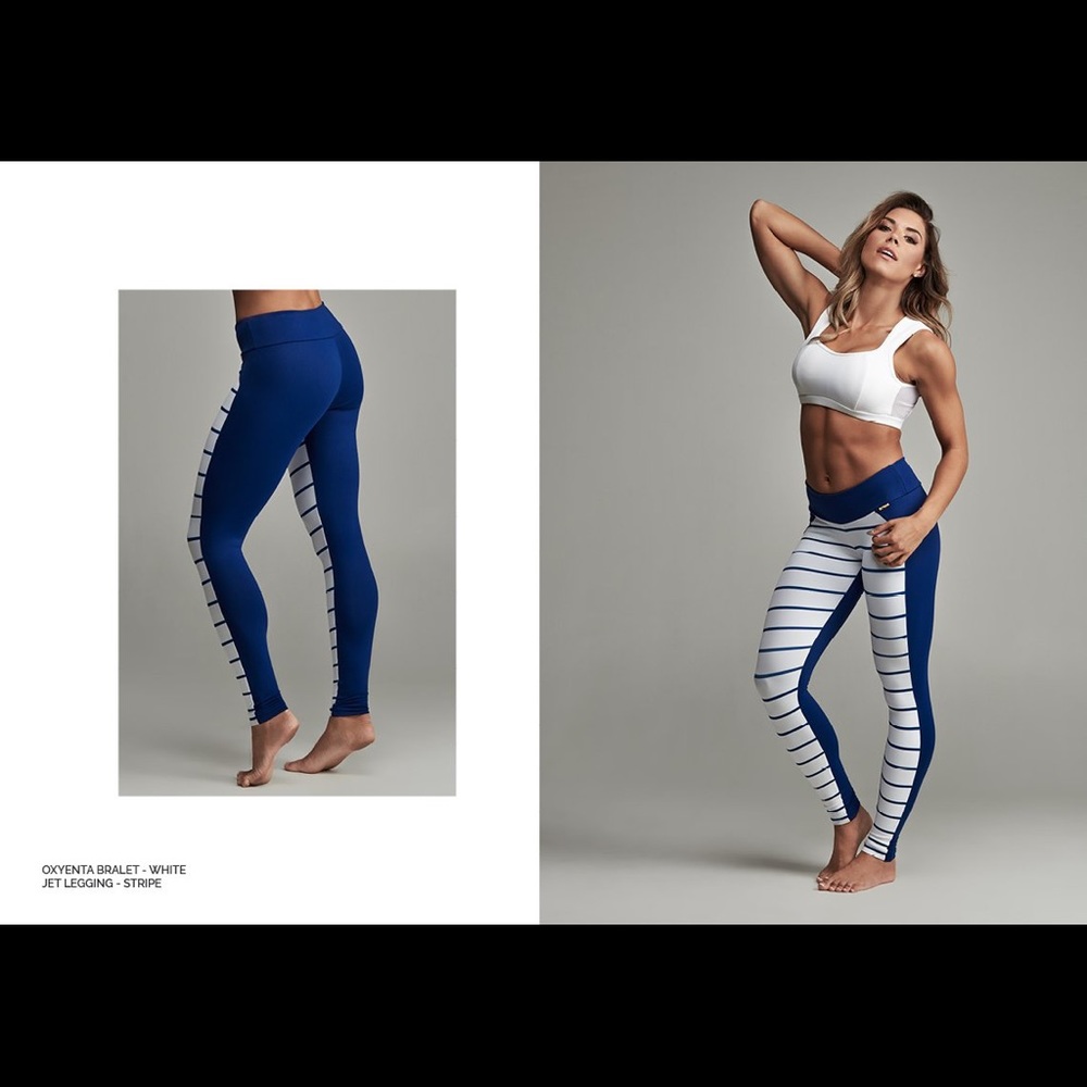 Cleo Harper Jet Legging in Stripe XS